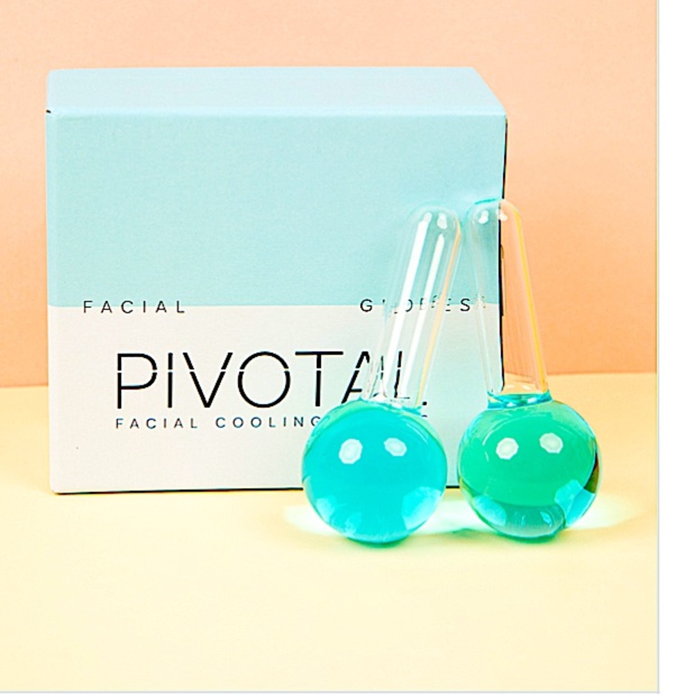 NIB facial cooling globes